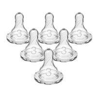 Dr. Brown's Level 3 Narrow Silicone Nipple - 6 Pack