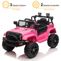 Ride on Jeep 12V Dual Drive with 2.4G Remote Control