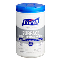 PURELL Professional Citrus Surface Disinfecting Wipes, 110 Count Canister