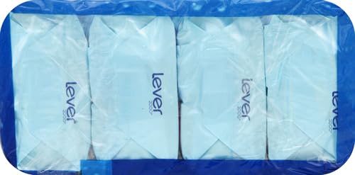 Lever 2000 Refreshing Body Soap and Facial Cleanser - 4 oz Bars, Pack of 8