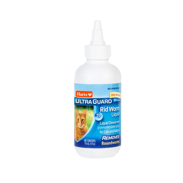 Ultra Guard Rid Worm Liquid|Hartz| 4Oz