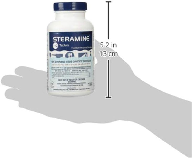 Edwards-Councilor Steramine Sanitizer Tablets S150e48 - 150 Count