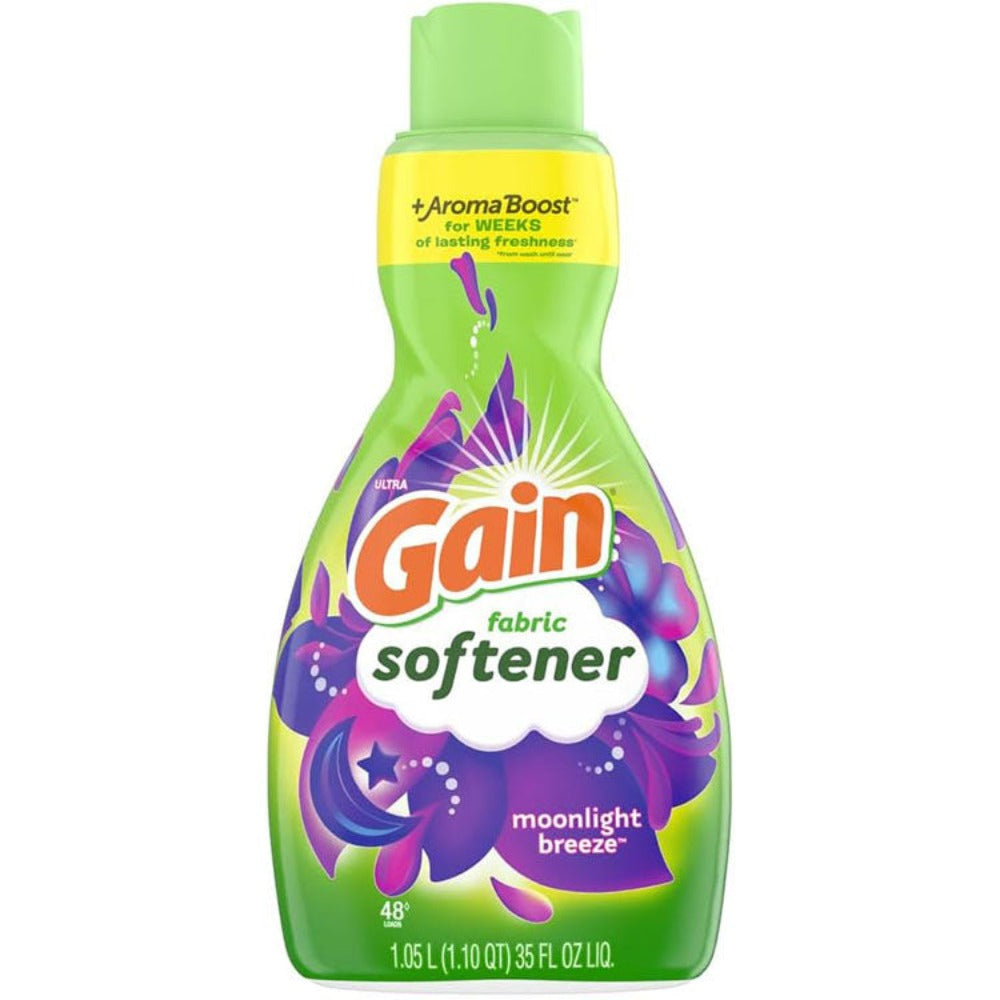 Gain Fabric Softener, Moonlight Breeze, 35 fl oz