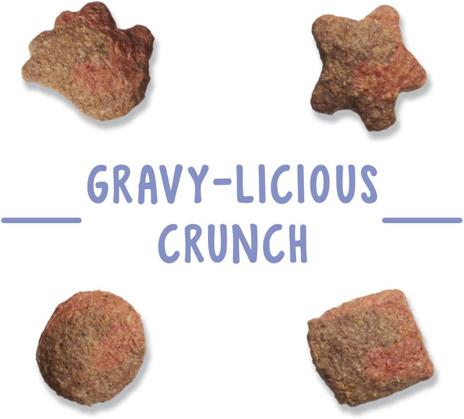 Friskies Party Mix Crunch Gravy-Licious Turkey & Gravy Cat Treats (Pack of 2)