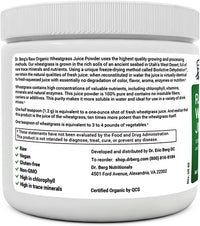 Dr. Berg Organic Wheatgrass Powder - 60 Servings