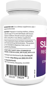 Dr. Berg Sleep Aid - Natural Rest Support - 90 Capsule