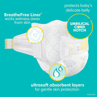 Pampers Swaddlers Diapers Newborn - Size 0, 31 Count