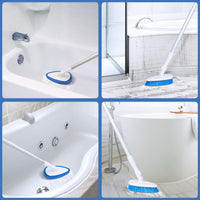 Qaestfy Shower Tub and brush for Bathroom Wall and Floor Scrubbing-51in