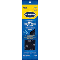 Dr. Scholl's Odor Free & Dry Comfort Insoles Unisex inserts 1-Pair