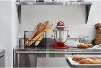 Commercial Countertop Mixer with Bowl-Red