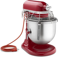 Commercial Countertop Mixer with Bowl-Red