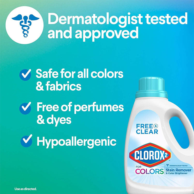 Clorox 2 Colors Unscented Liquid 33 Ounces