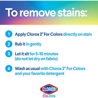 Clorox 2 Colors Unscented Liquid 33 Ounces