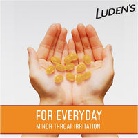 Luden's Wild Honey Flavor Deliciously Soothing Throat Drops 30 Count