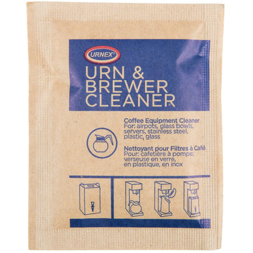 Urnex Original Urn and Brewer Cleaning Powder Packets 100/Case (1 Ounce Packets)