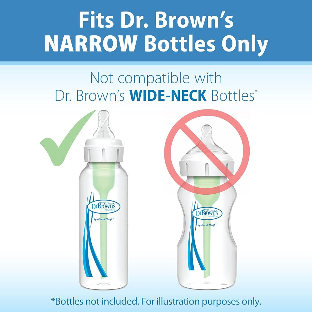 Dr. Brown's Level 3 Narrow Silicone Nipple - 6 Pack