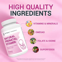 Dr. Berg Natural Prenatal MultiVitamins for Women - 60 Capsules