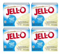 Jell-O Cheesecake Instant Pudding Mix Fat-Free Dessert 1oz(Pack of 4)