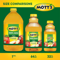 Mott's 100% Original Apple Juice, 64 fl oz bottle