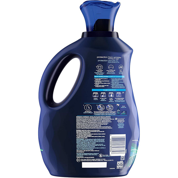 Downy Wrinkleguard Liquid Fabric Softener & Conditioner, Fresh, 48 Fl Oz.