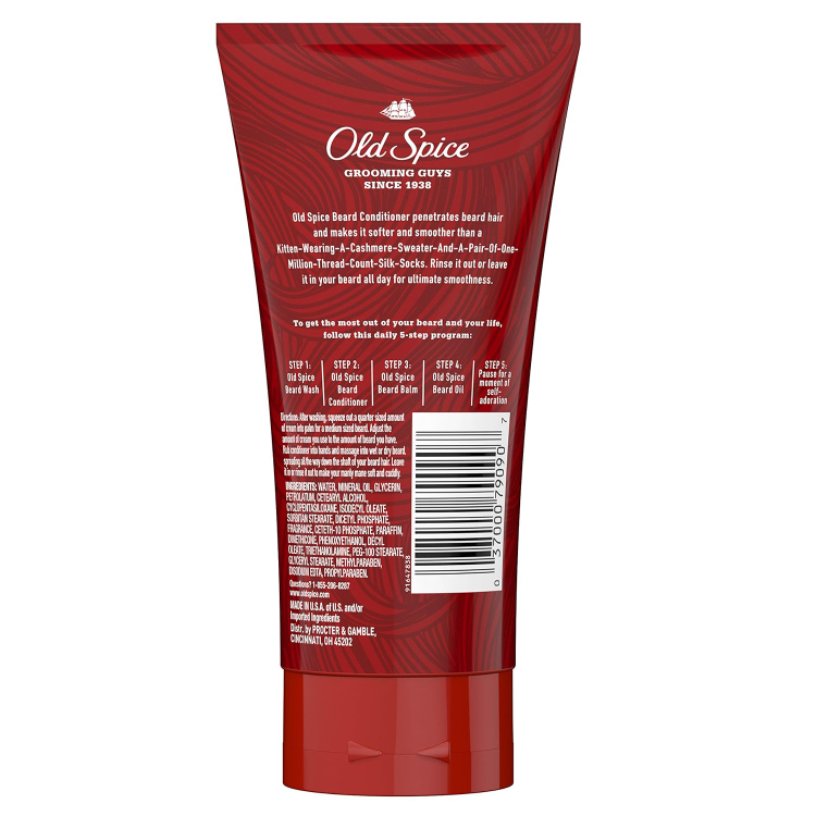 Old Spice Beard Leave In Conditioner for Men, 5 Fl Oz