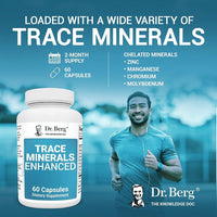 Dr. Berg Trace Minerals Enhanced Complex - Dietary Supplements - 60 Capsules