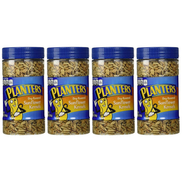 Planters Sunflower Kernels Dry Roasted  5.85oz jar (pack of 4)