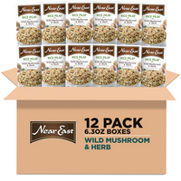 Near East Wild Mushrooms & Herbs Rice Pilaf Mix, 6.3oz (Pack of 12)