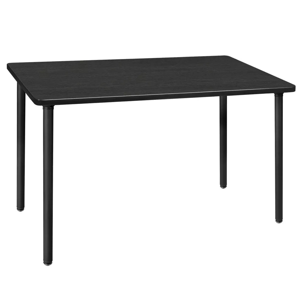 Regency Kee Folding Training Seminar Dining Table Ash Gray/Black - 42"x24"