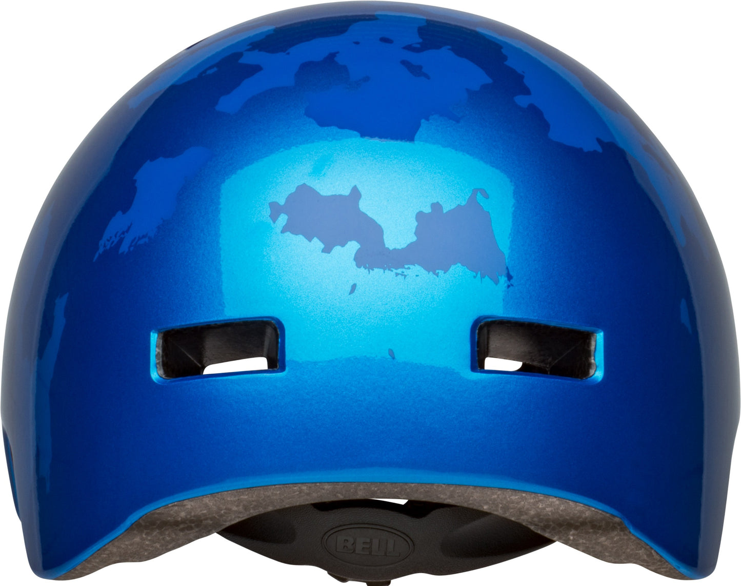 Child Multisport Helmet Blue Camo Lightweight Gear for Kids 5+