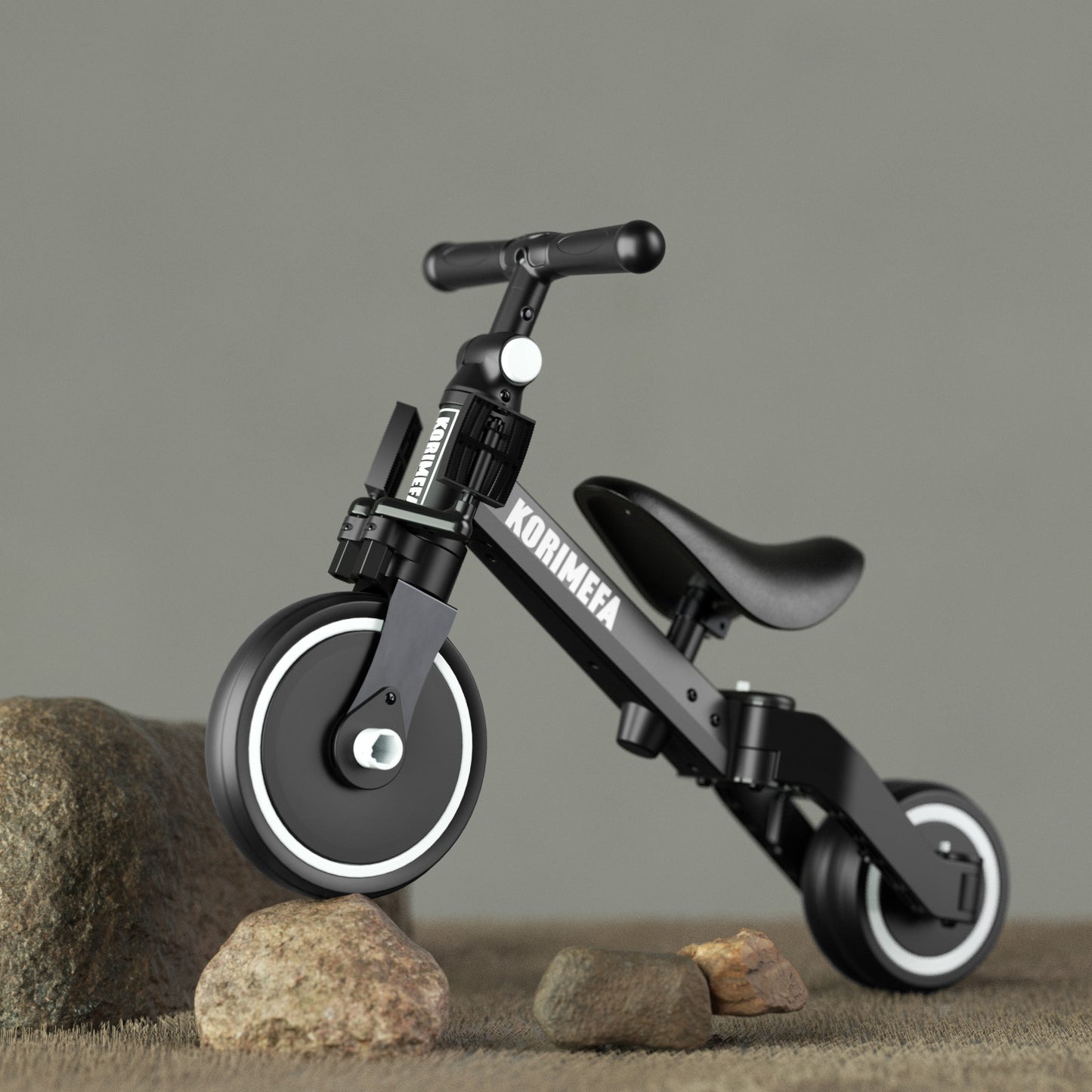 Toddler Tricycle 3-in-1 Adjustable with Removable Pedals for Kids Age 1-4