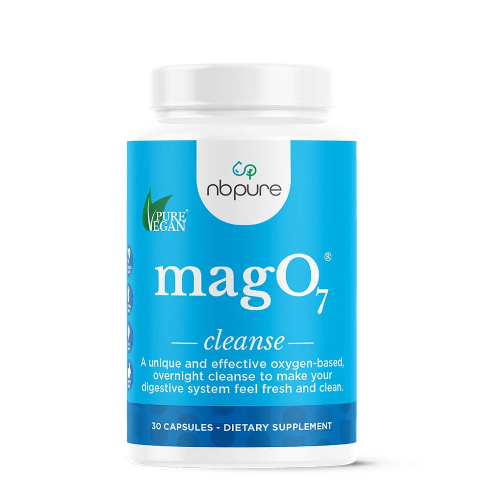 NBPure MagO7 Dietary Supplement for Natural Cleanse  - 180 Capsules