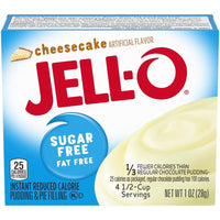 Jell-O Cheesecake Instant Pudding Mix Fat-Free Dessert 1oz(Pack of 4)