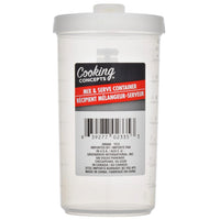 Cooking Concepts Plastic Mix & Serve Containers, 16 oz(pack of 18)