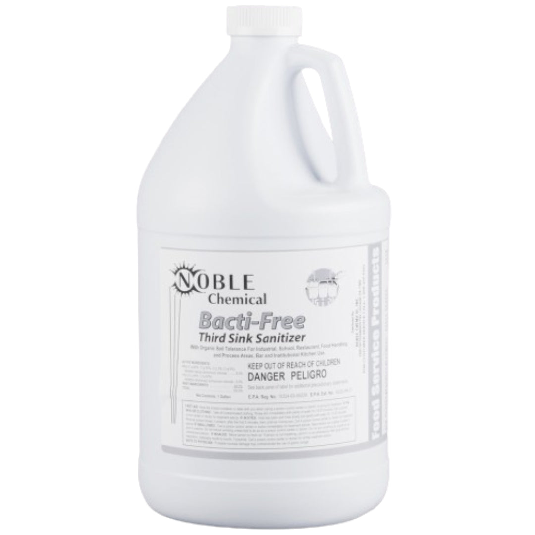 Noble Chemical Bacti-Free Third Sink Sanitizer 1 Gallon