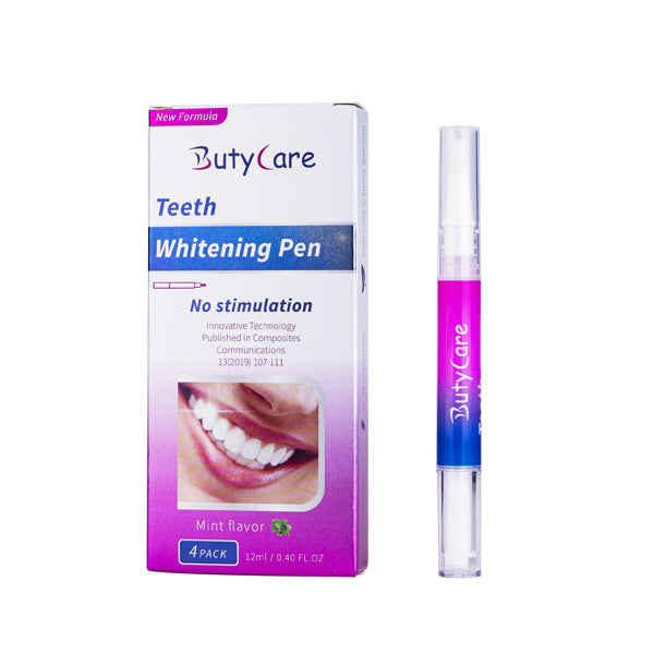 Teeth Whitening Pen with Mint Flavor for a brighter smile