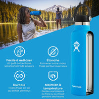 Hydro Flask Water Bottles Double-Wall Vacuum Insulation with Flex Cap