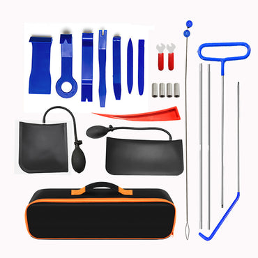 Car door unlock kit with pull cord - 22 pcs