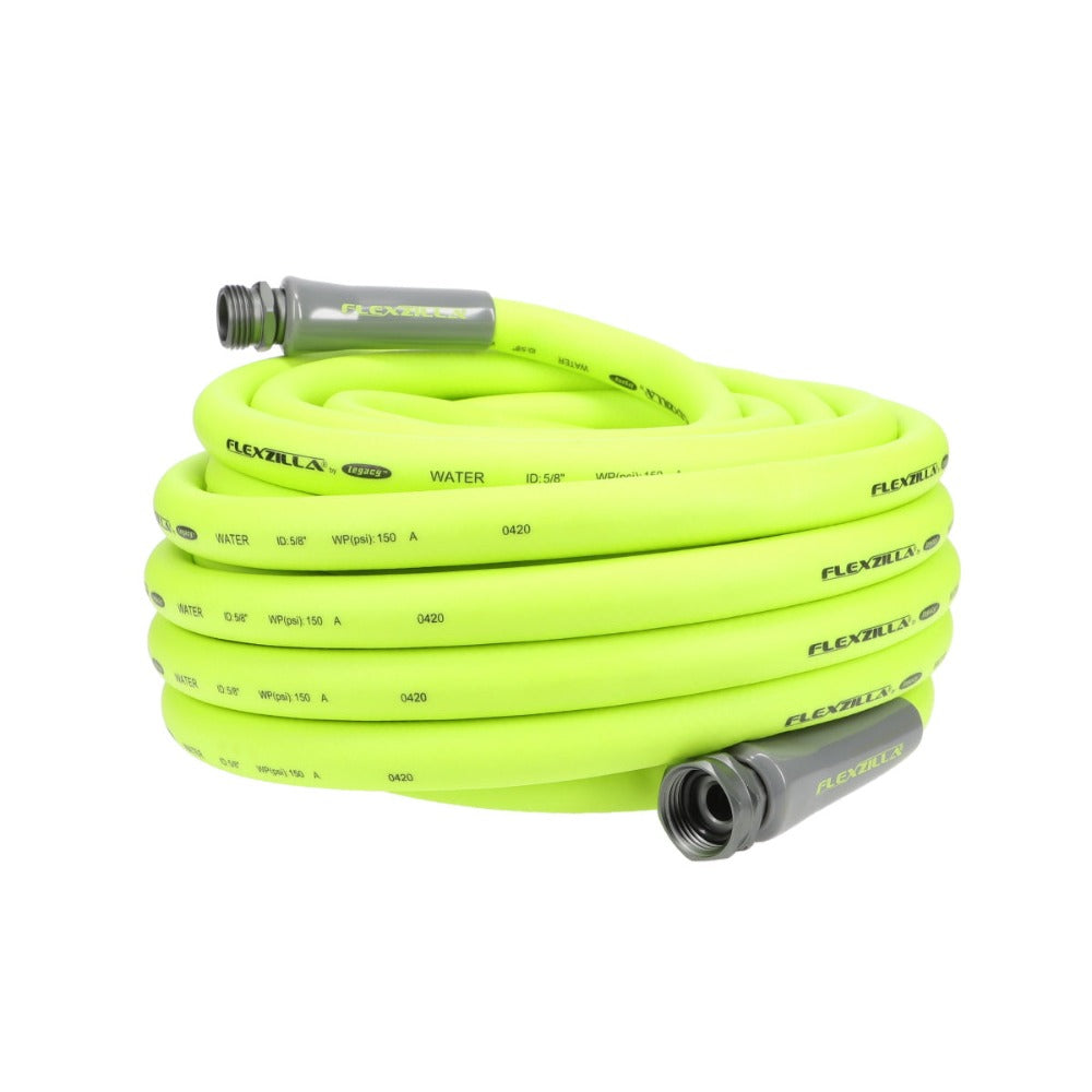 Flexzilla Garden Hose Flexible Hybrid Polymer, 5/8" x 50