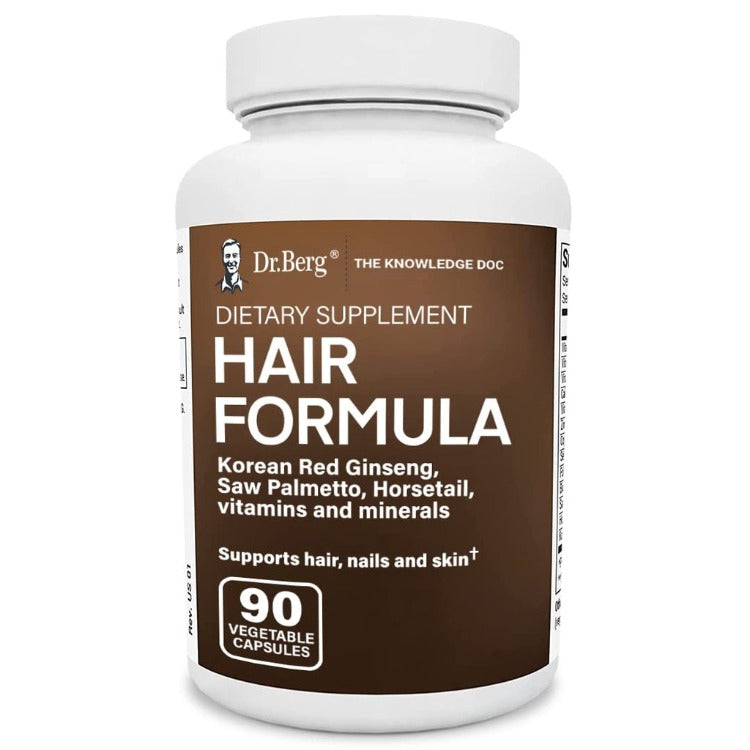 Dr. Berg All-in-One Hair, Skin & Nails Vitamins - 90 Vegan Capsules