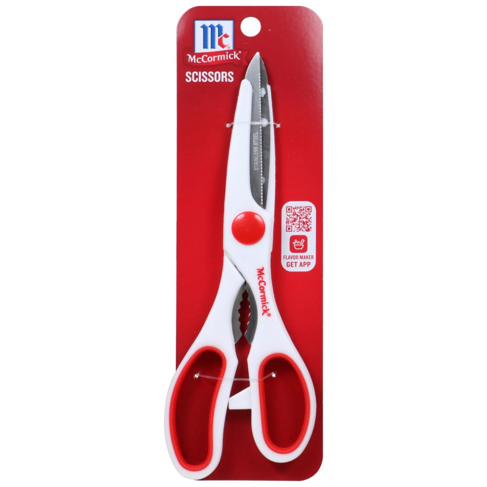 McCormick Kitchen Scissors, 8.5x3x.5 in.(pack of 24)