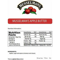 Musselmans Apple Butter 17 oz Jars (Pack of 3)