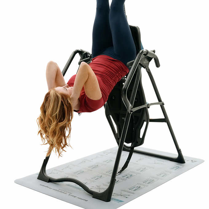 Premium Inversion Table with Program Mat + Comfort Cushion FitSpine FX-3