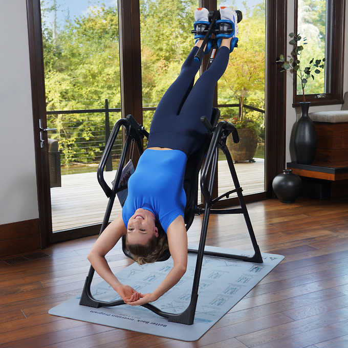 Premium Inversion Table with Program Mat + Comfort Cushion FitSpine FX-3