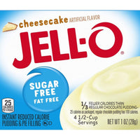 Jell-O Cheesecake Instant Pudding Mix Fat-Free Dessert 1oz(Pack of 4)