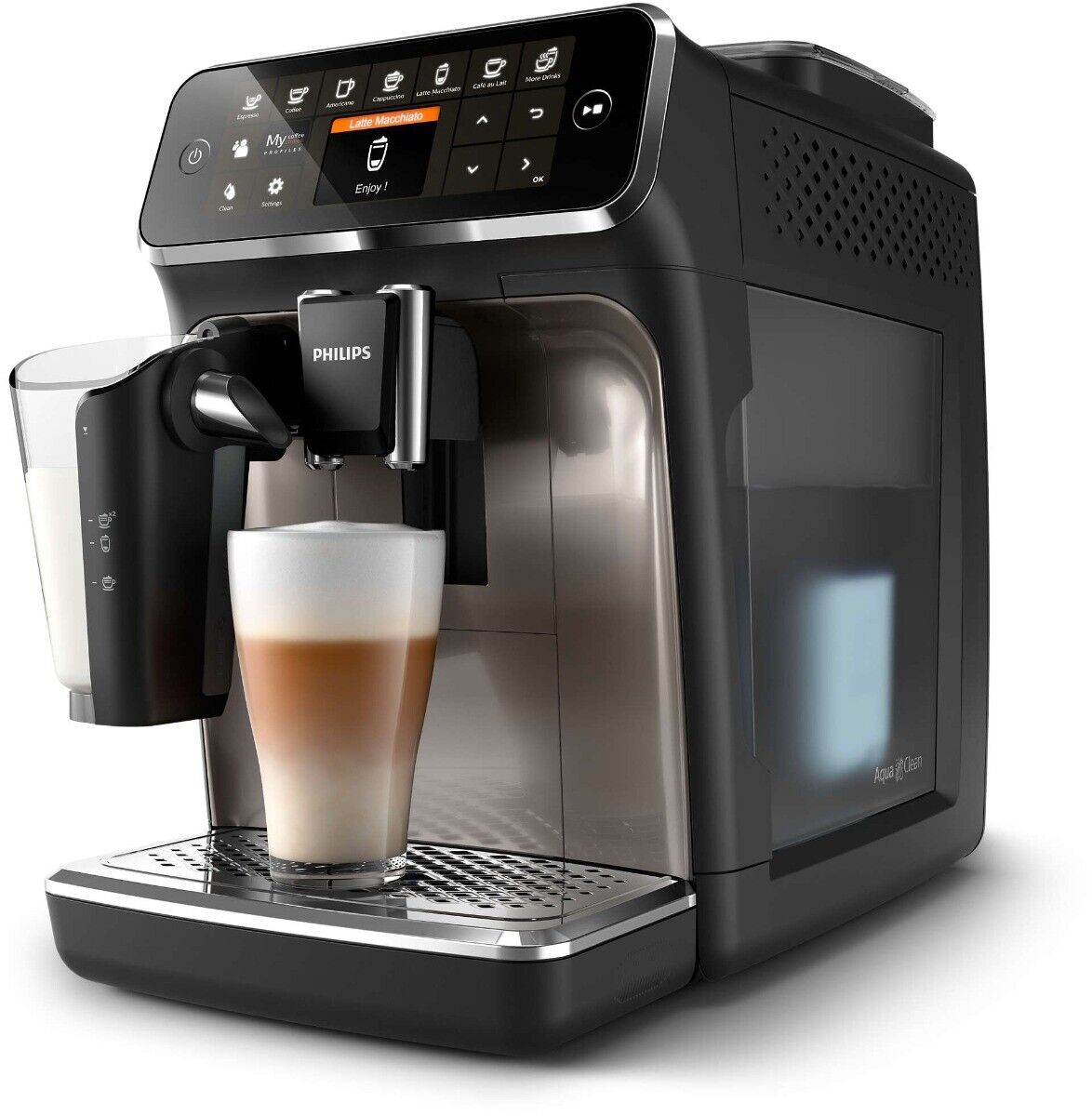 Philips 4300 Fully Automatic Espresso Machine LatteGo - EP4347/94