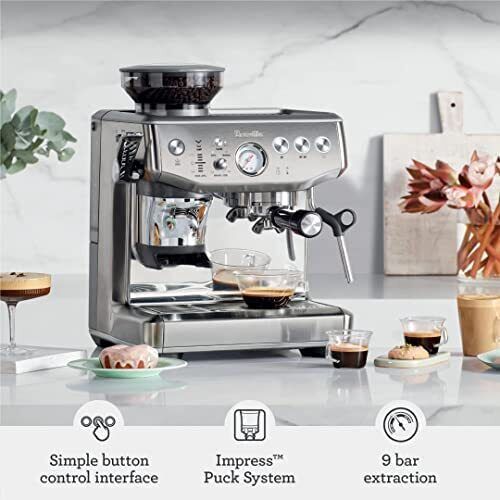 Breville Barista Express Impress Espresso Machine