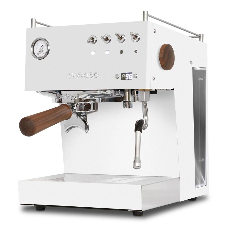 Ascaso Steel Duo Espresso Machine - White