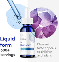 Biocidin Liquid Formula Gut Cleanse Process & Immune Support Supplement-1oz