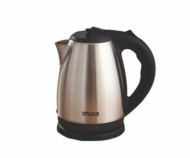 IMUSA Electric Tea Kettle Cordless Stainless Steel with Easy To Serve Pouring Spout - 1.7 Liter